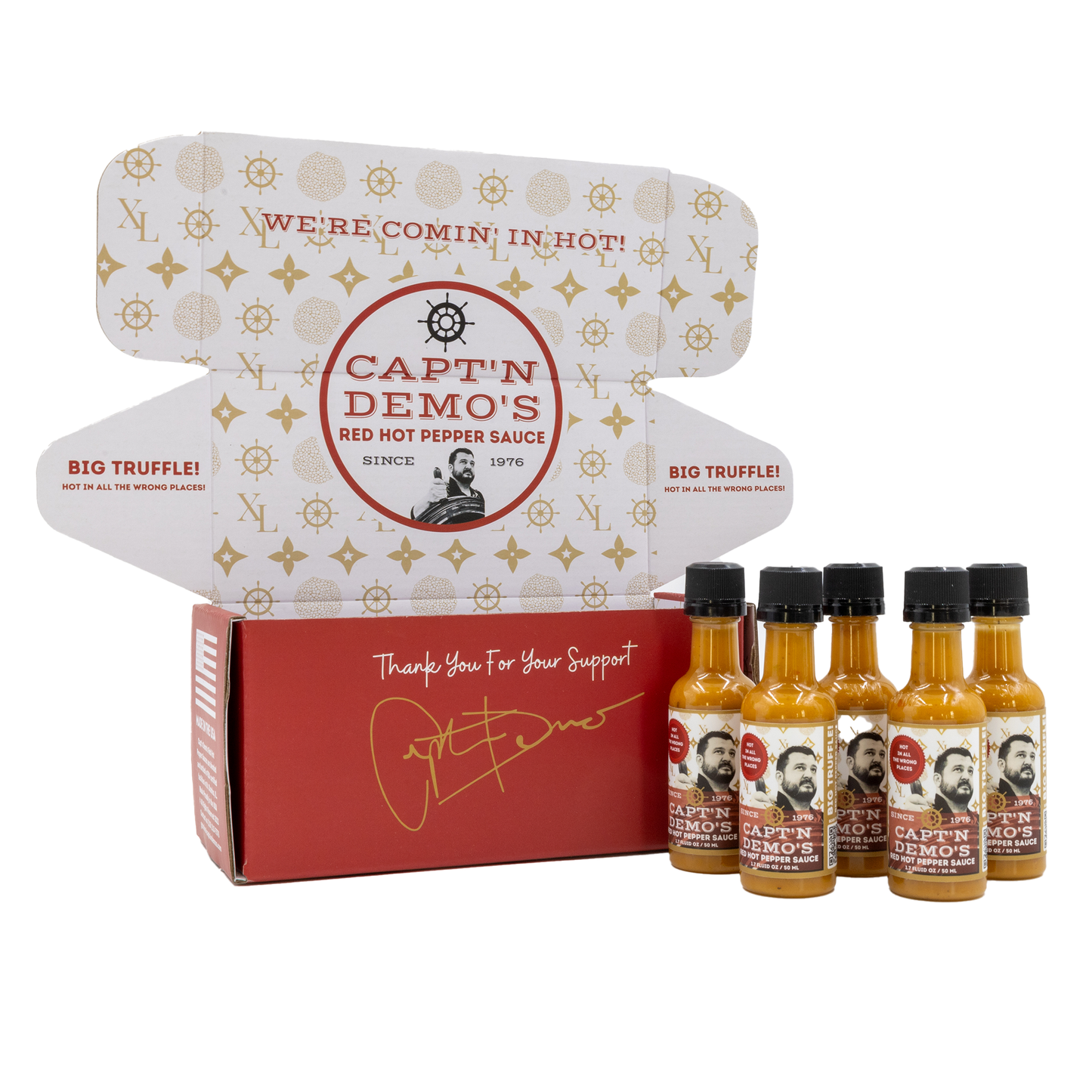 5 PACK OF MINI'S - BIG TRUFFLE FLAVOR - TRAVEL PACKAGE (1.7 Fluid Oz.) X 5