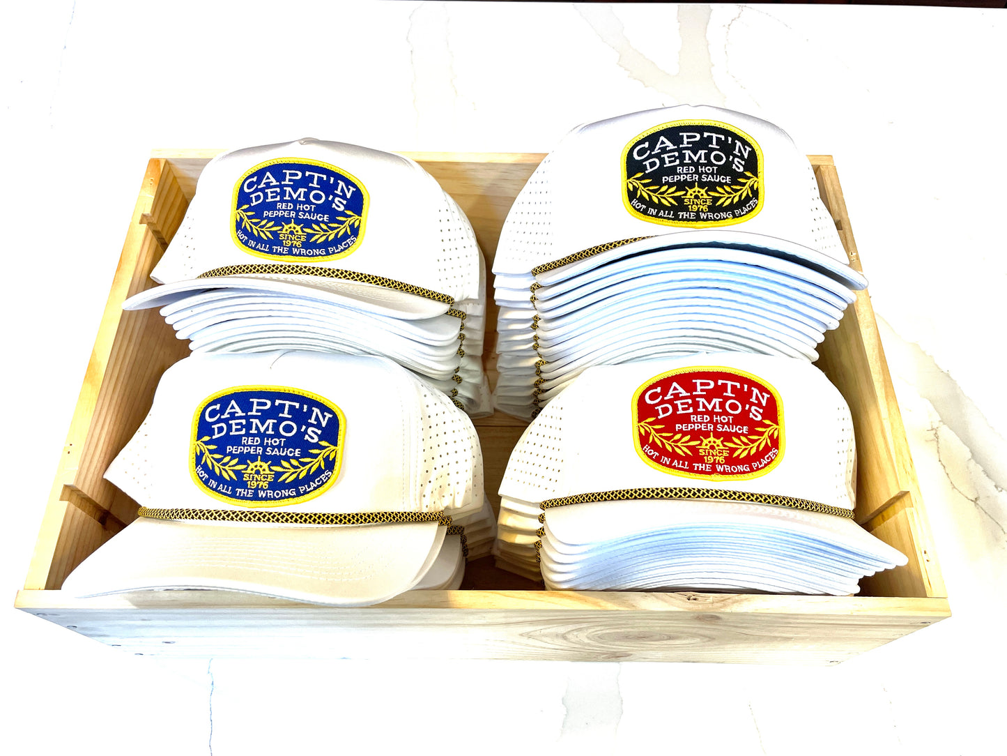 Nautical Golf Rope Hat- Hampty Hampt’s White