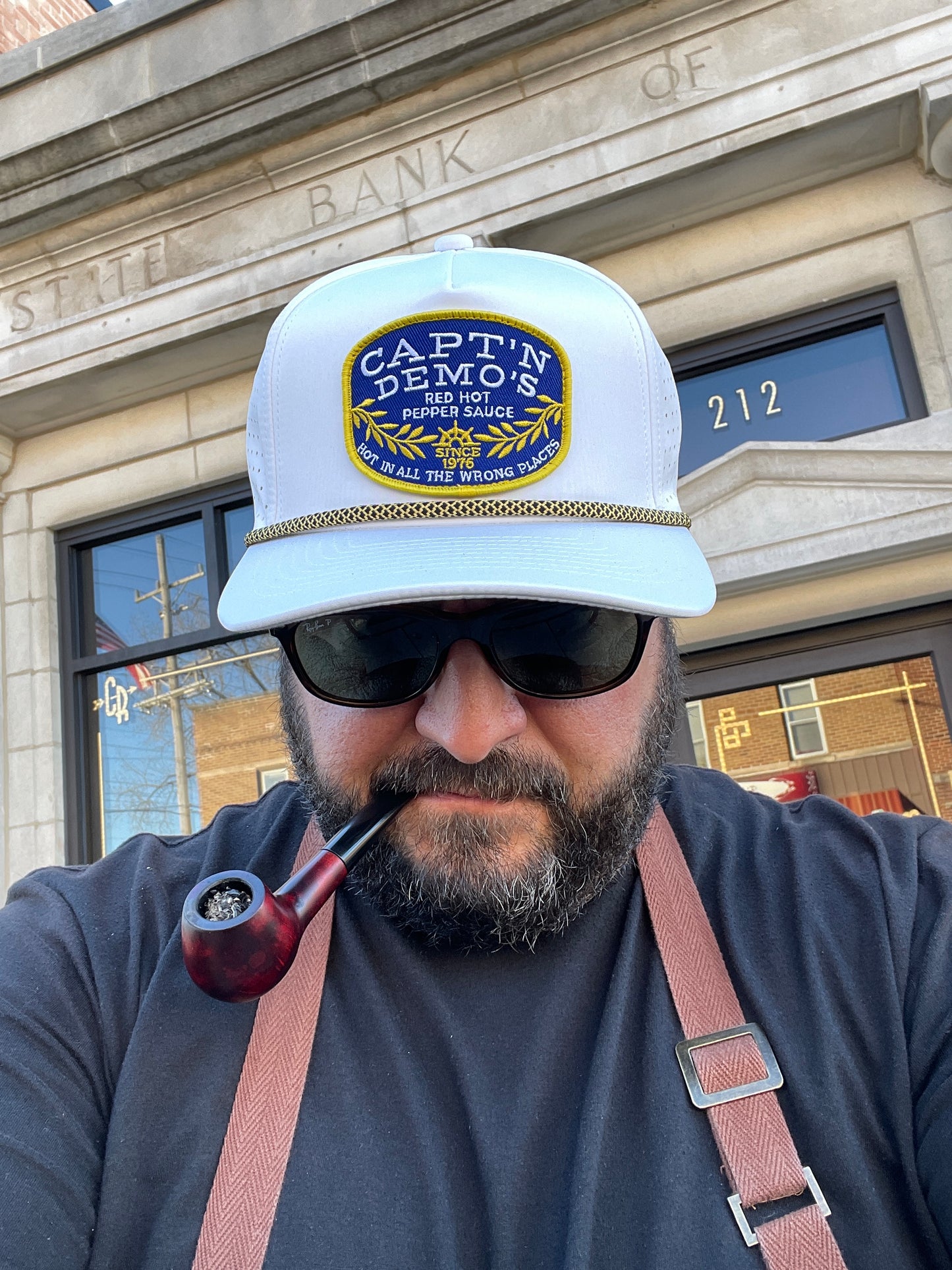 Nautical Golf Rope Hat- Hampty Hampt’s White