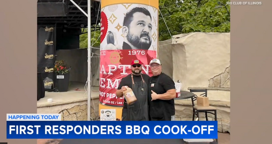 Heating Up The Grill with First Responder BBQ Cook-Off fundraiser with ABC's Channel 7 Eye Witness News