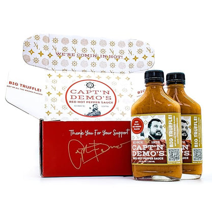 LIMITED EDITION DOUBLE TRUFFLE FLASK - BIGGER BADDER & BETTER - FREE TRAVEL BOTTLE