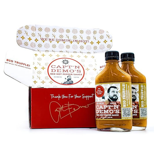 LIMITED EDITION DOUBLE TRUFFLE FLASK - BIGGER BADDER & BETTER - FREE TRAVEL BOTTLE